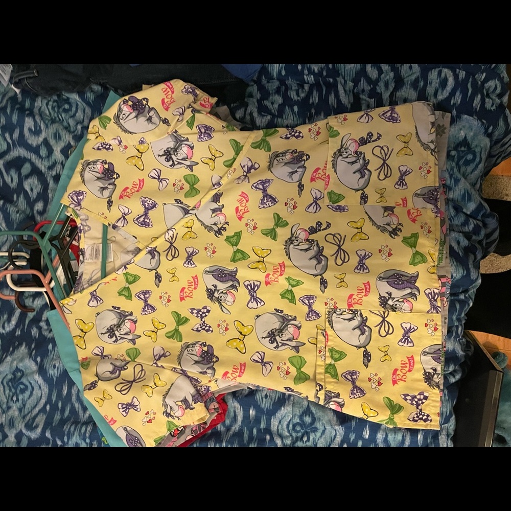 Eeyore S scrub top